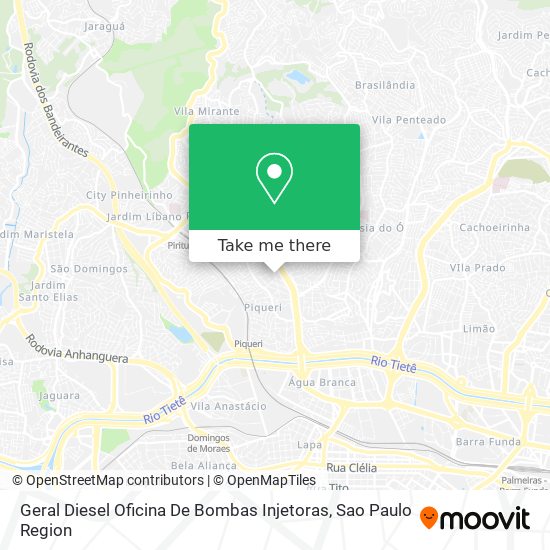 Geral Diesel Oficina De Bombas Injetoras map