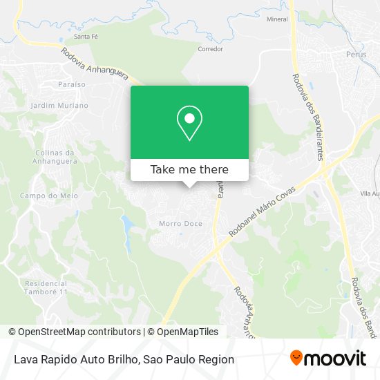 Mapa Lava Rapido Auto Brilho