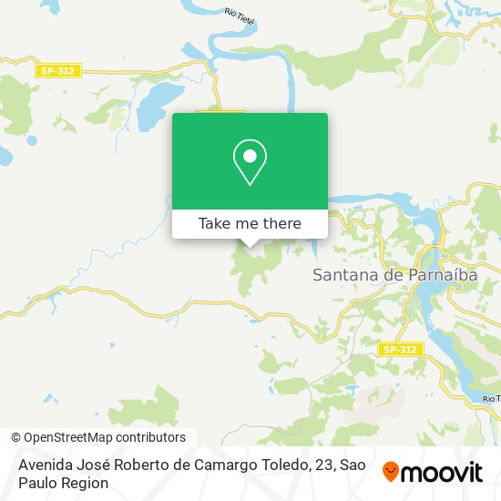 Avenida José Roberto de Camargo Toledo, 23 map