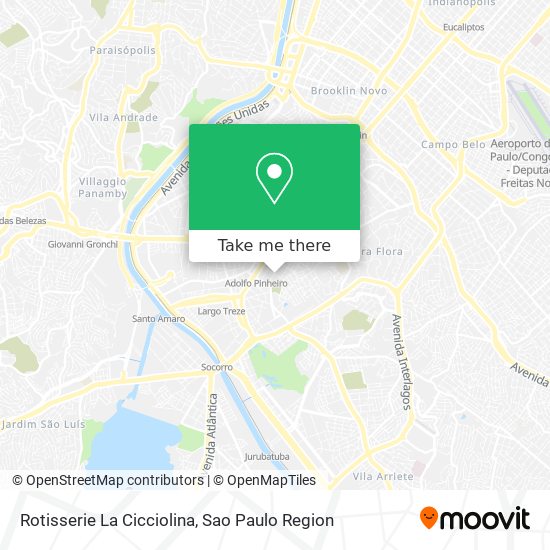 Rotisserie La Cicciolina map