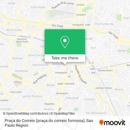 Praça do Correio (praça do correio formosa) map