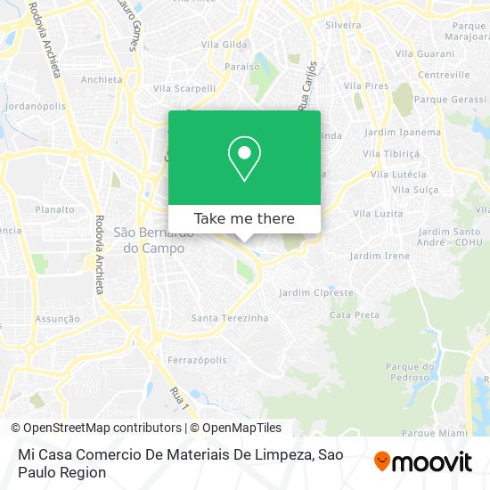 Mi Casa Comercio De Materiais De Limpeza map