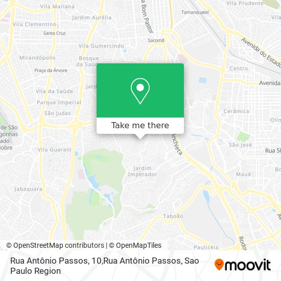 Mapa Rua Antônio Passos, 10,Rua Antônio Passos