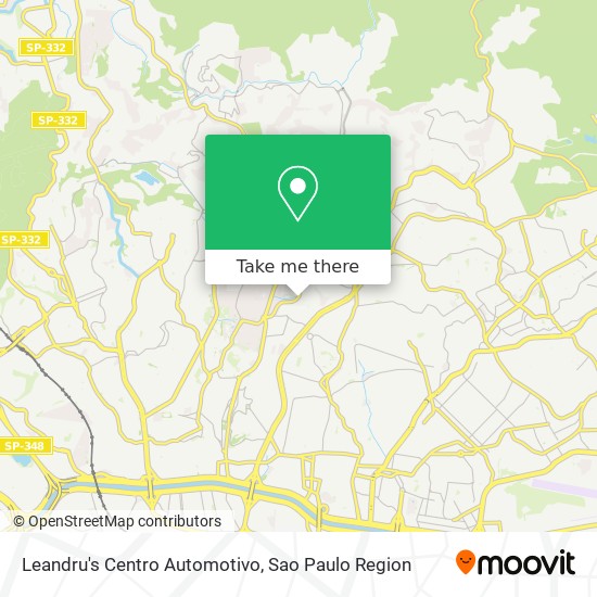 Mapa Leandru's Centro Automotivo