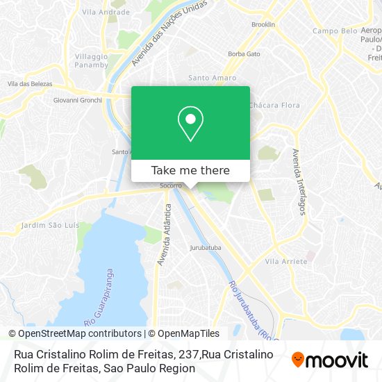 Rua Cristalino Rolim de Freitas, 237,Rua Cristalino Rolim de Freitas map