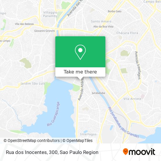 Rua dos Inocentes, 300 map