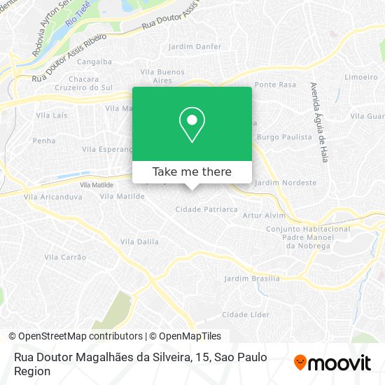 Rua Doutor Magalhães da Silveira, 15 map