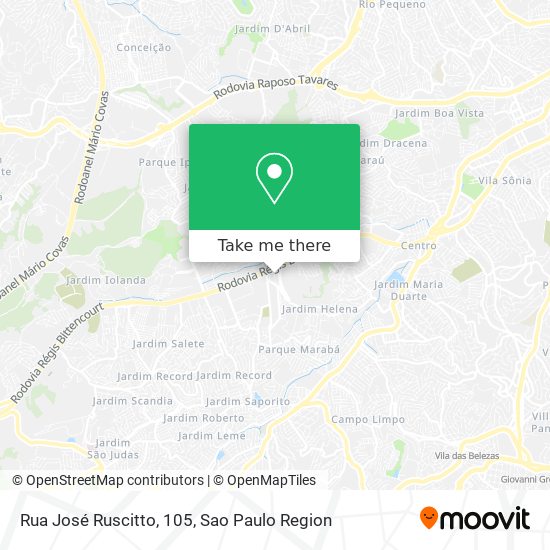 Rua José Ruscitto, 105 map