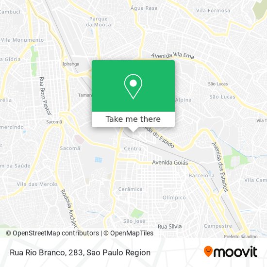 Rua Rio Branco, 283 map