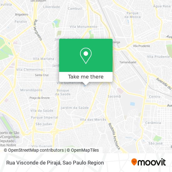 Rua Visconde de Pirajá map