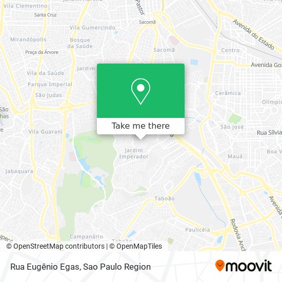 Rua Eugênio Egas map