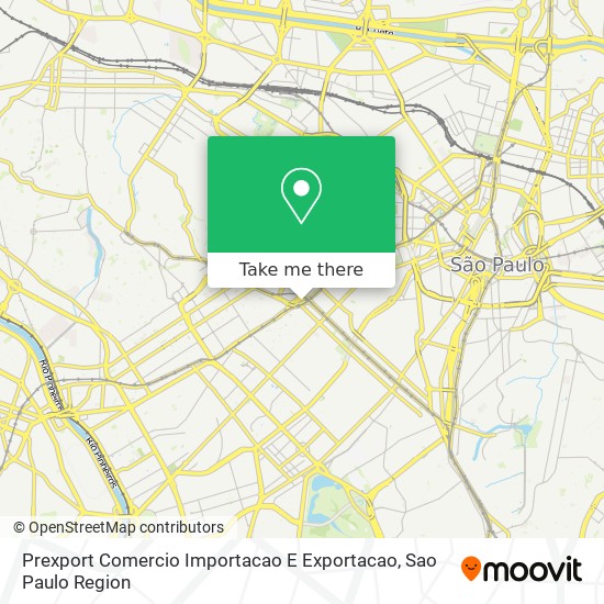 Prexport Comercio Importacao E Exportacao map