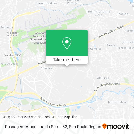 Passagem Araçoiaba da Serra, 82 map