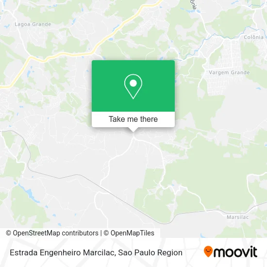Estrada Engenheiro Marcilac map