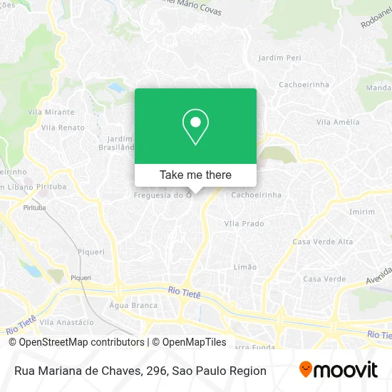 Rua Mariana de Chaves, 296 map