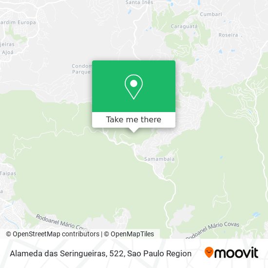 Alameda das Seringueiras, 522 map