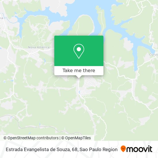 Estrada Evangelista de Souza, 68 map