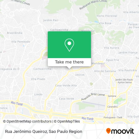 Rua Jerônimo Queiroz map