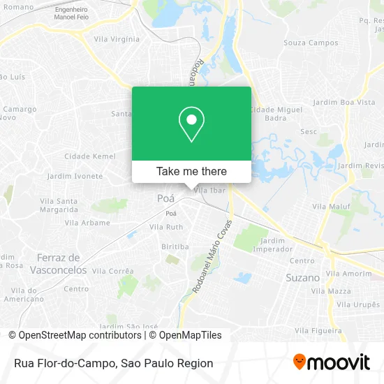 Rua Flor-do-Campo map