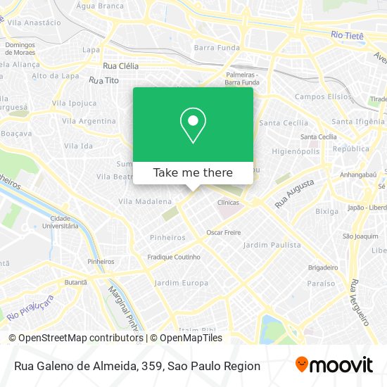 Rua Galeno de Almeida, 359 map