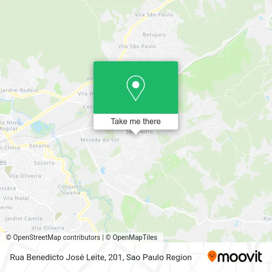 Rua Benedicto José Leite, 201 map