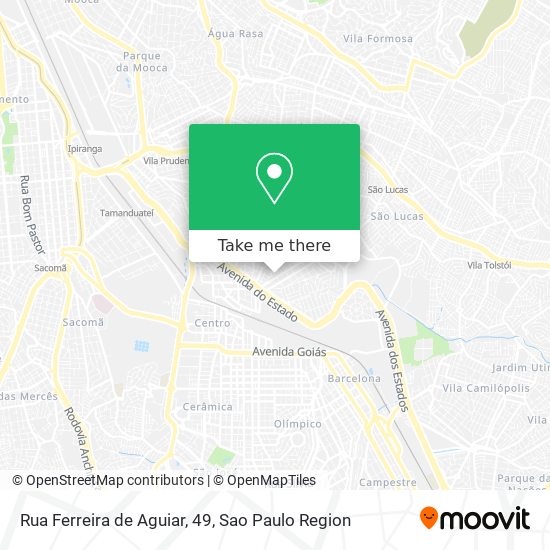 Mapa Rua Ferreira de Aguiar, 49