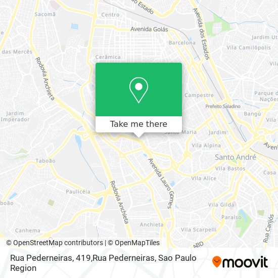 Rua Pederneiras, 419,Rua Pederneiras map