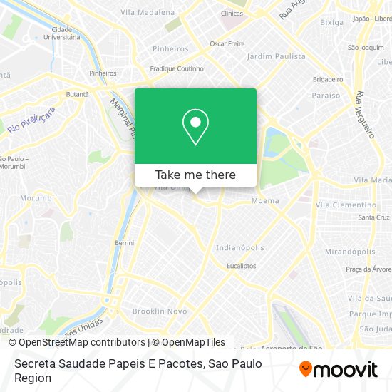 Secreta Saudade Papeis E Pacotes map