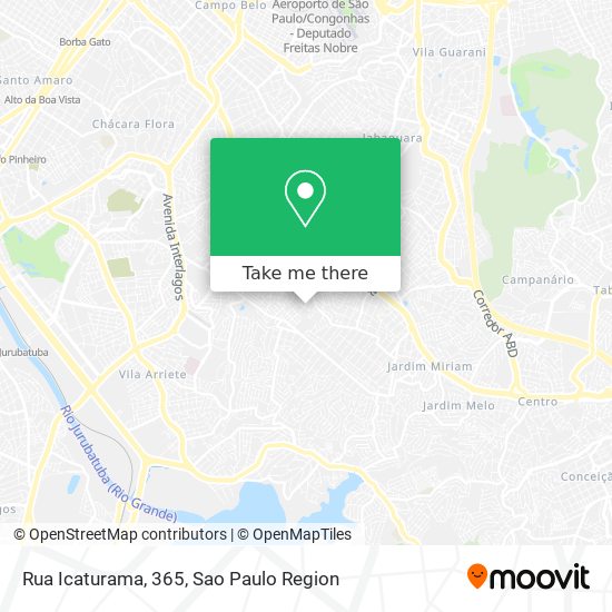 Rua Icaturama, 365 map
