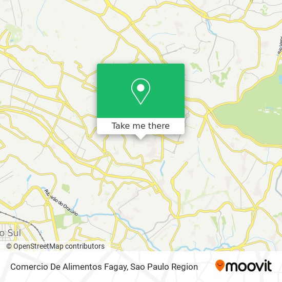 Comercio De Alimentos Fagay map