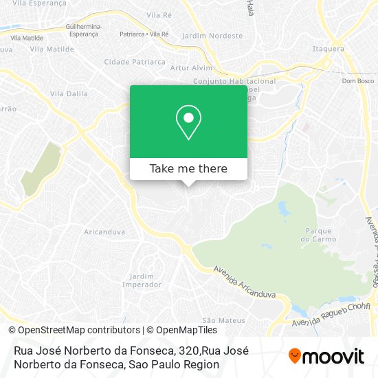 Rua José Norberto da Fonseca, 320,Rua José Norberto da Fonseca map