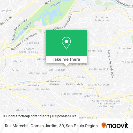 Rua Marechal Gomes Jardim, 39 map