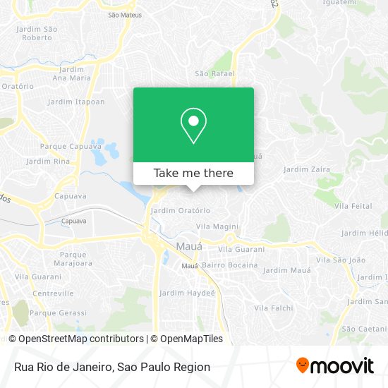 Rua Rio de Janeiro map