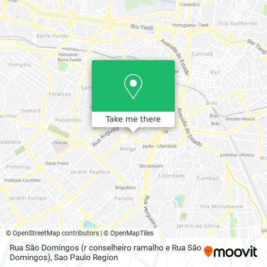 Rua São Domingos (r conselheiro ramalho e Rua São Domingos) map