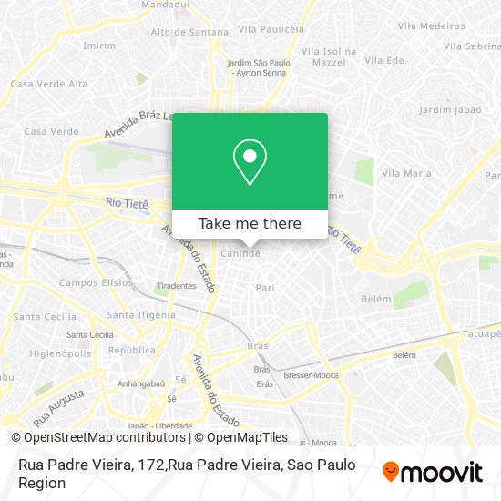 Rua Padre Vieira, 172,Rua Padre Vieira map
