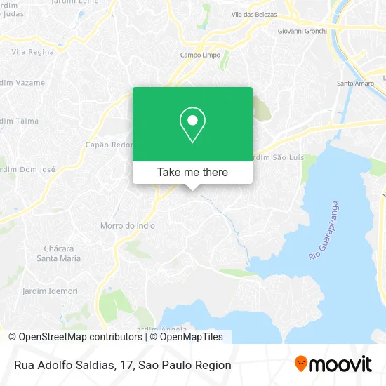 Rua Adolfo Saldias, 17 map