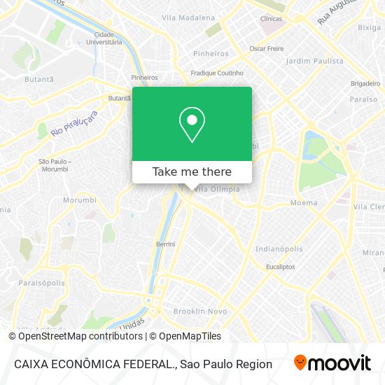 CAIXA ECONÔMICA FEDERAL. map