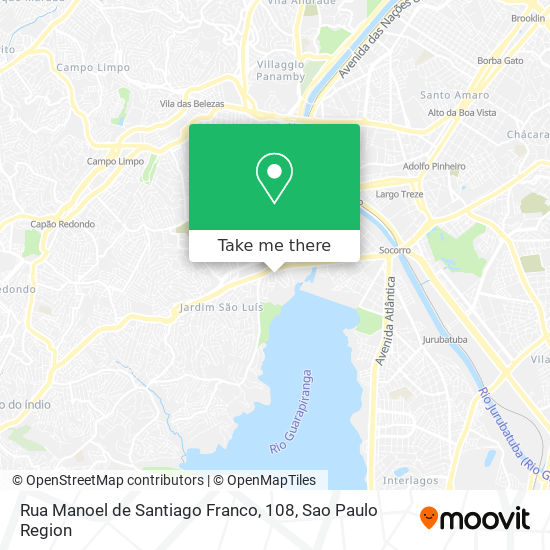 Rua Manoel de Santiago Franco, 108 map
