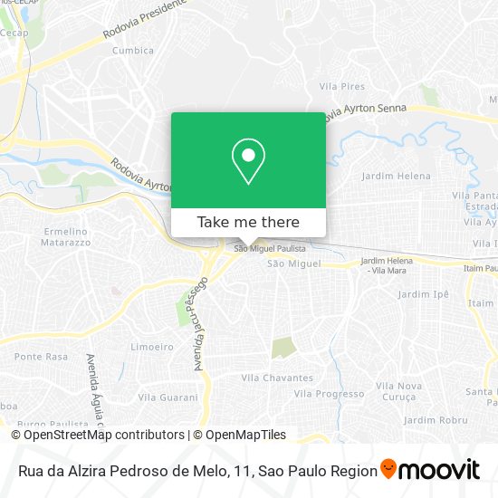 Rua da Alzira Pedroso de Melo, 11 map