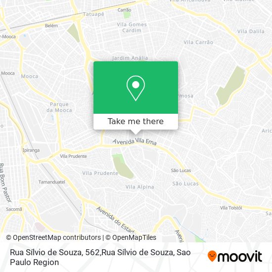 Rua Sílvio de Souza, 562,Rua Sílvio de Souza map