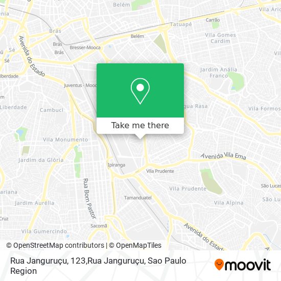 Rua Janguruçu, 123,Rua Janguruçu map