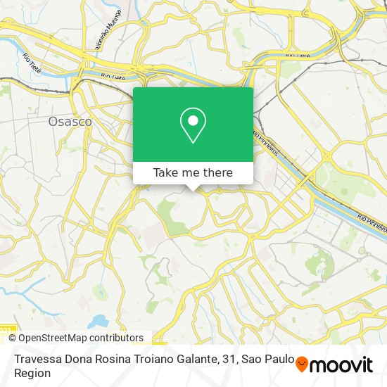 Mapa Travessa Dona Rosina Troiano Galante, 31