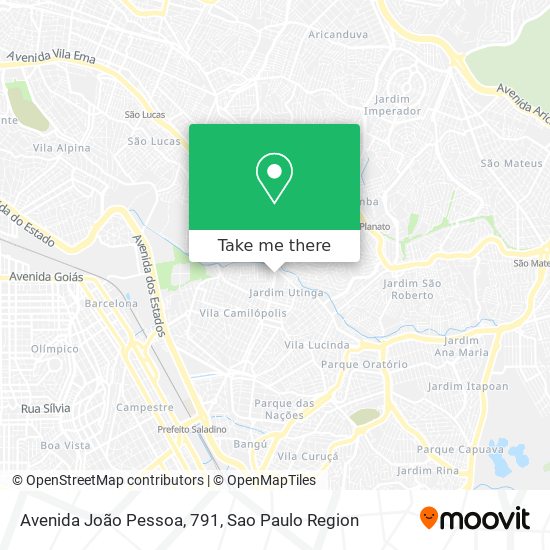 Mapa Avenida João Pessoa, 791