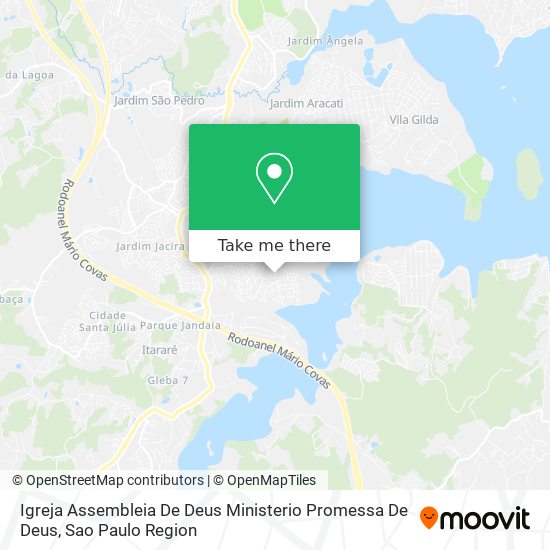 Mapa Igreja Assembleia De Deus Ministerio Promessa De Deus