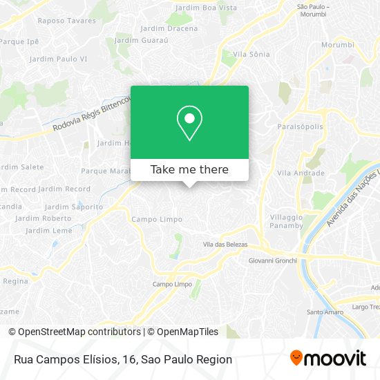 Rua Campos Elísios, 16 map