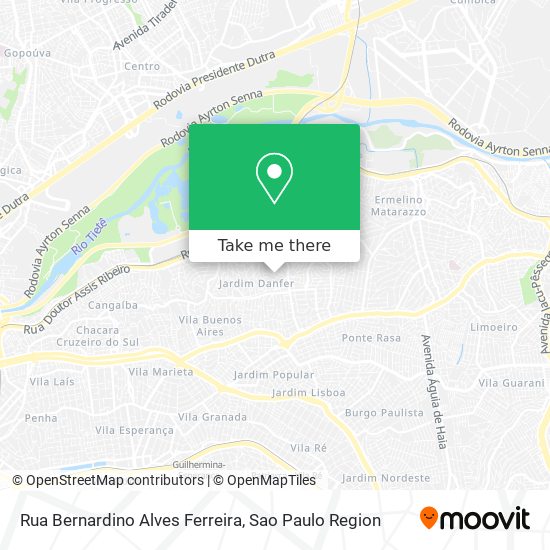 Rua Bernardino Alves Ferreira map