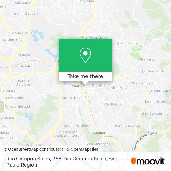 Rua Campos Sales, 258,Rua Campos Sales map