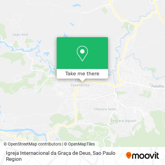 Igreja Internacional da Graça de Deus map