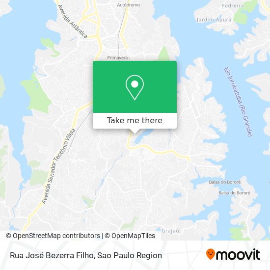 Rua José Bezerra Filho map