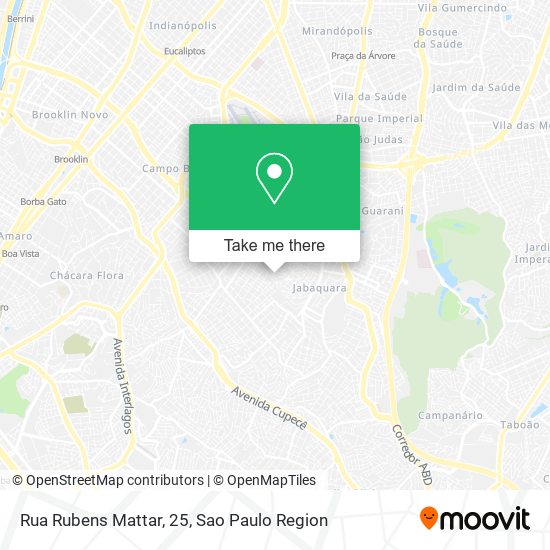Mapa Rua Rubens Mattar, 25